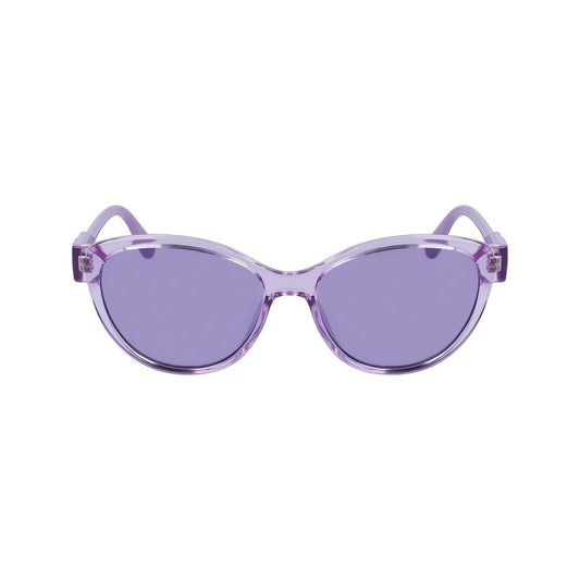 Karl Lagerfeld Lila gespritzte Sonnenbrille