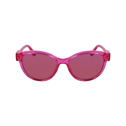 Karl Lagerfeld Lila gespritzte Sonnenbrille