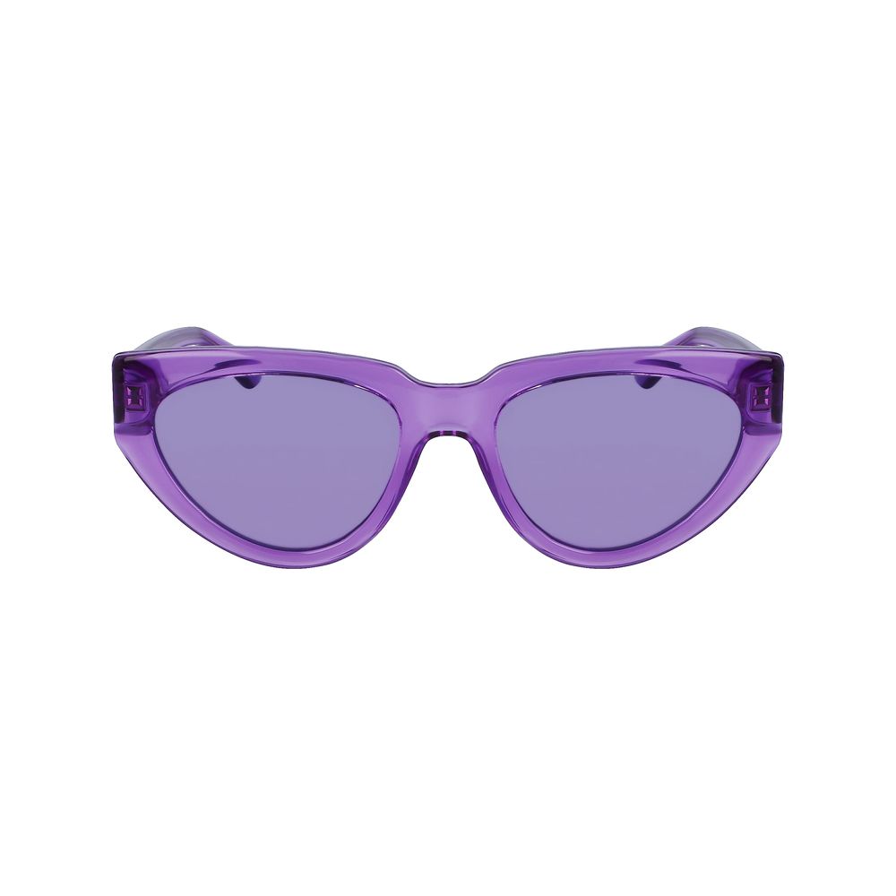 Karl Lagerfeld Lila gespritzte Sonnenbrille