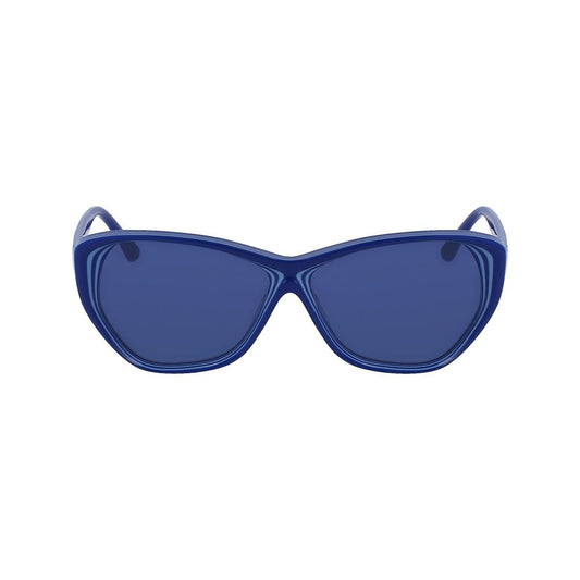 Karl Lagerfeld Blaue Acetat-Sonnenbrille