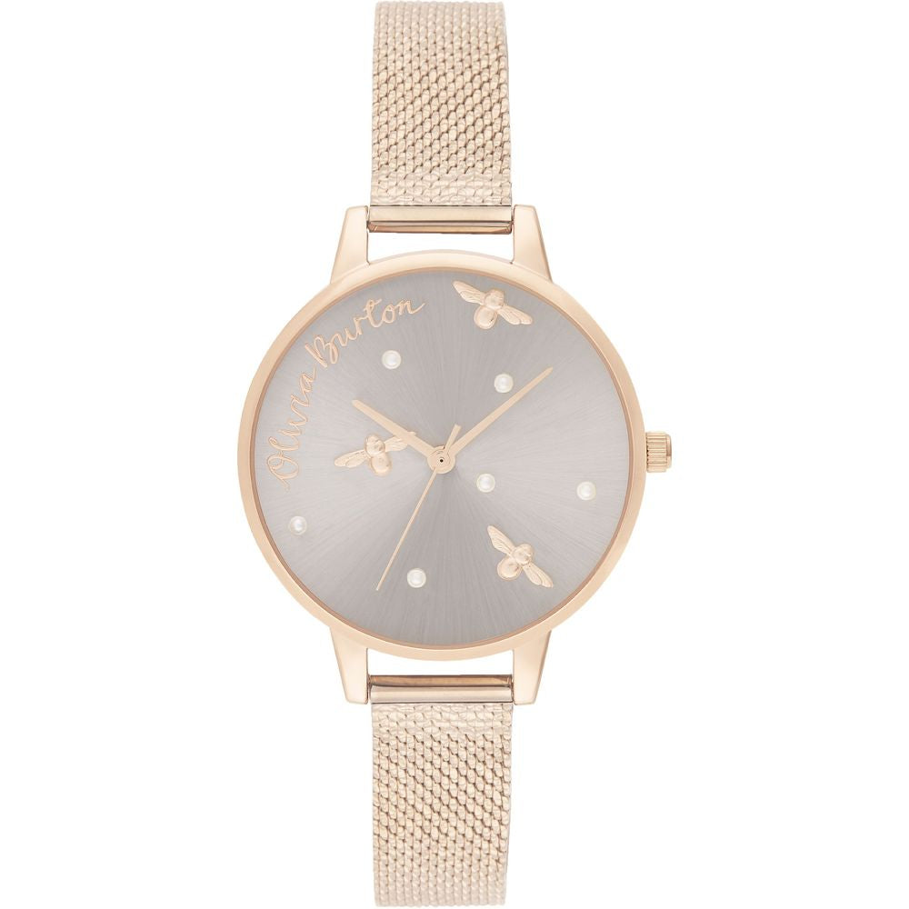 Olivia Burton Gold-Stahl-Uhr