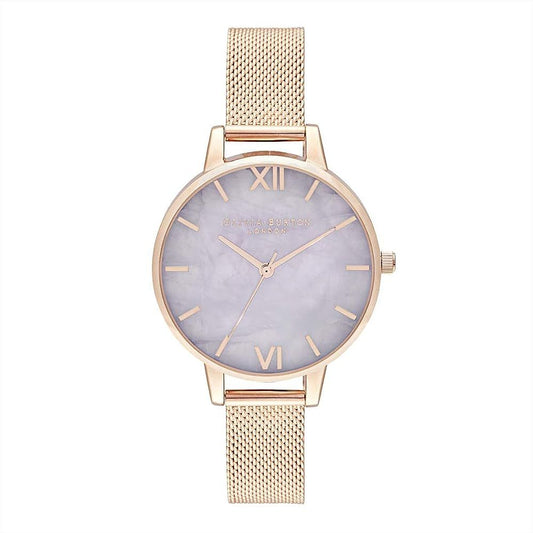 Olivia Burton Gold-Stahl-Uhr