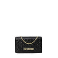 Resmi galeri görüntüleyiciye yükleyin, Love Moschino Schwarze Polyethylen-Handtasche
