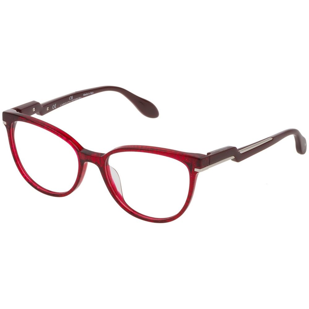 Carolina Herrera NY Braune Acetat-Rahmen