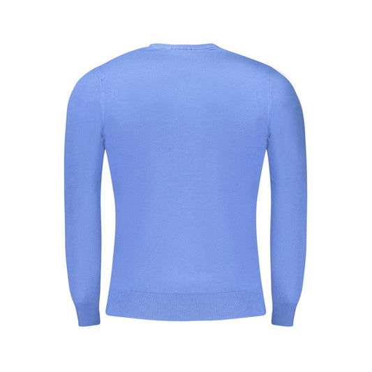 Cavalli Class Blauer Polyester-Pullover