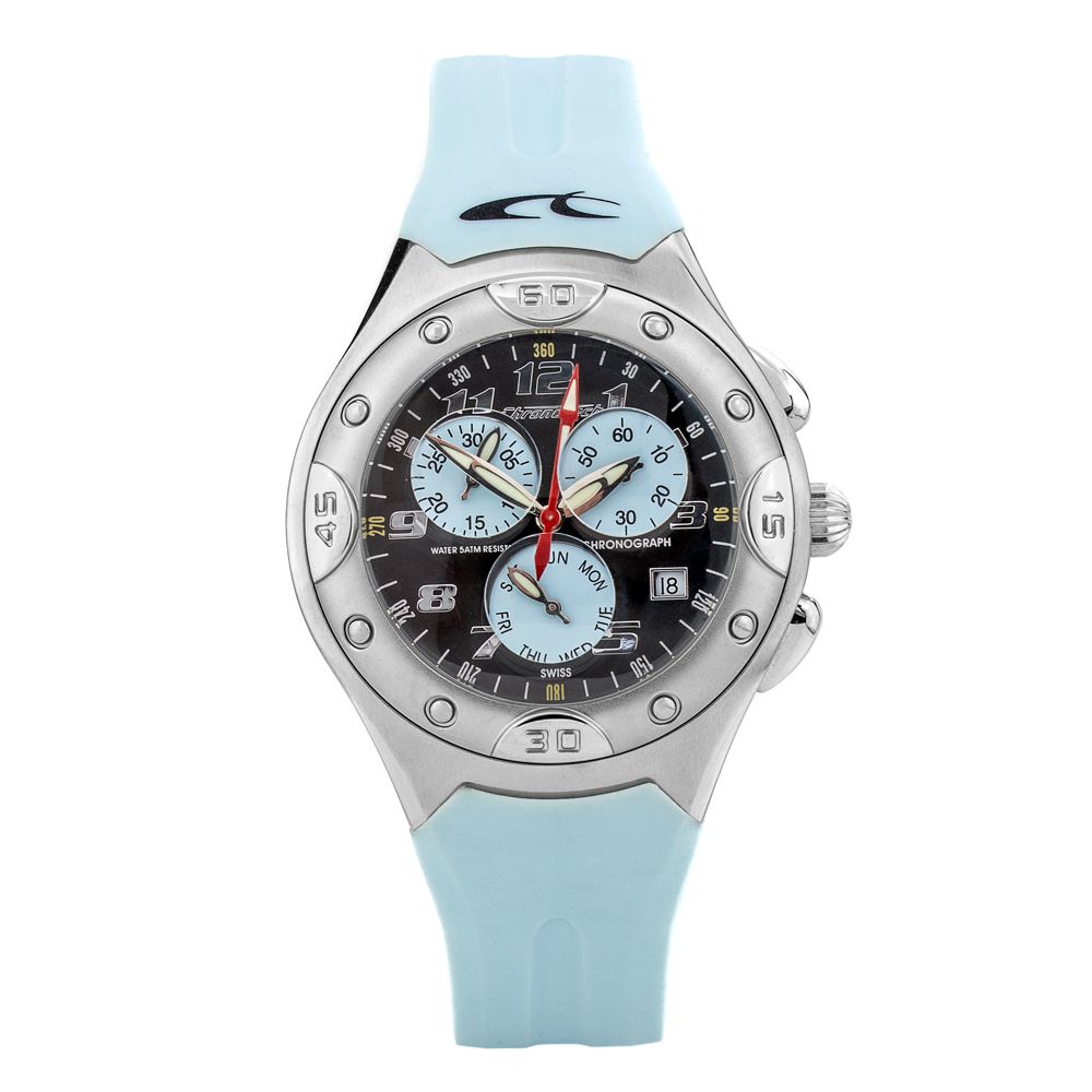 Chronotech Blaue Gummiuhr