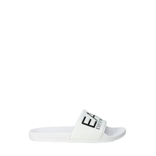 EA7 Emporio Armani Weiße Polyethylen-Sandale