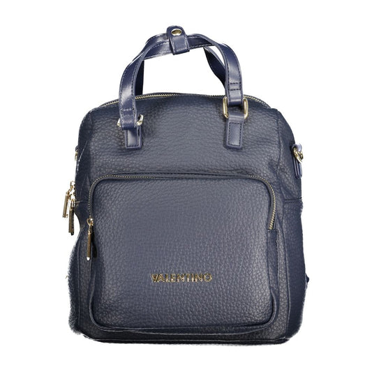 Valentino Bags Blauer Polyethylen-Rucksack