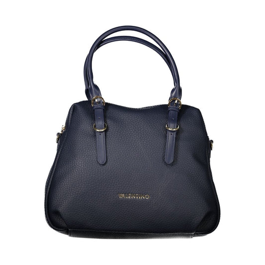 Valentino Bags Blaue Polyethylen-Handtasche