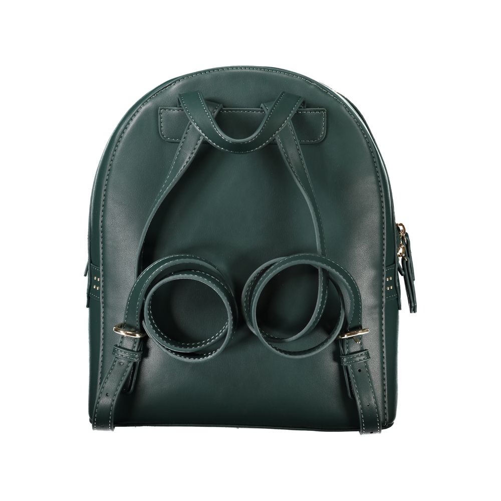 Valentino Bags Grüner Polyethylen-Rucksack