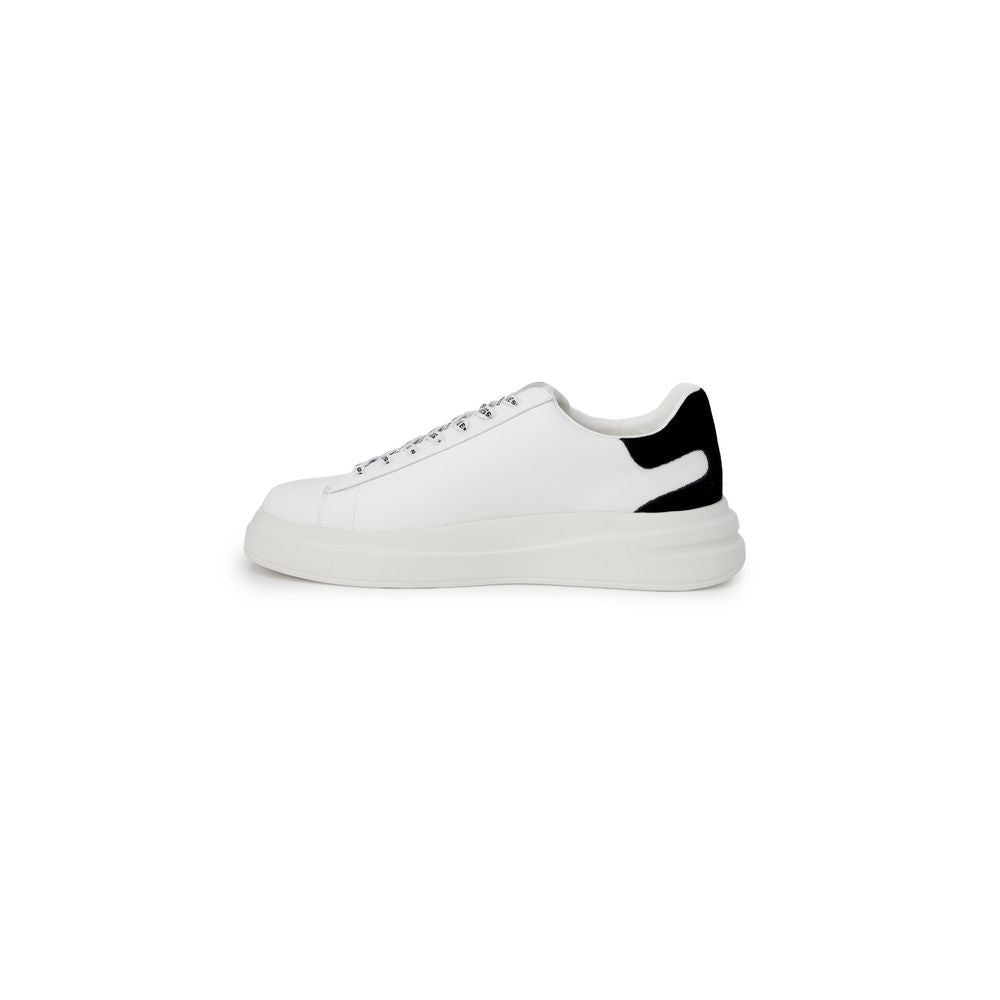 Guess Schwarzer und weißer Polyethylen-Sneaker