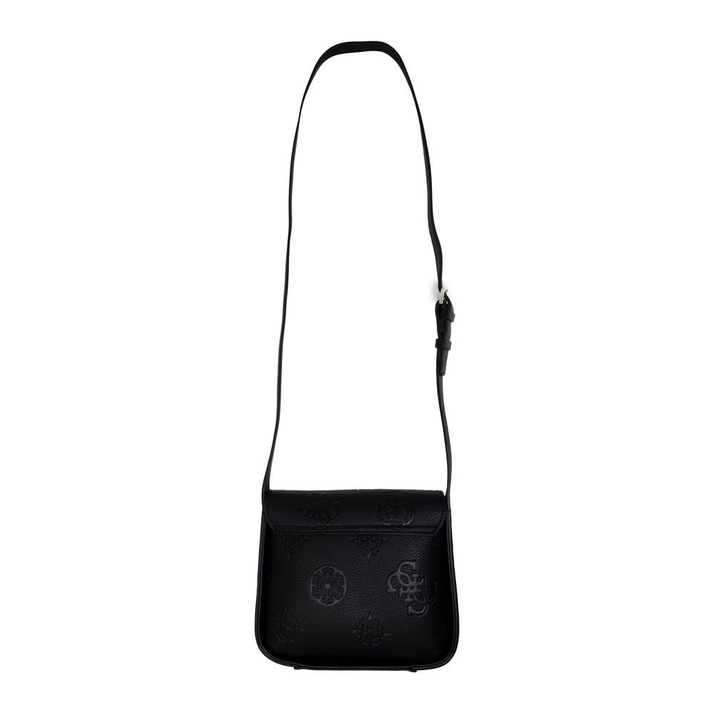 Guess Schwarze Polyethylen-Handtasche