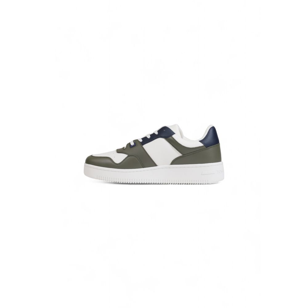 Tommy Hilfiger Grüner Leder-Sneaker