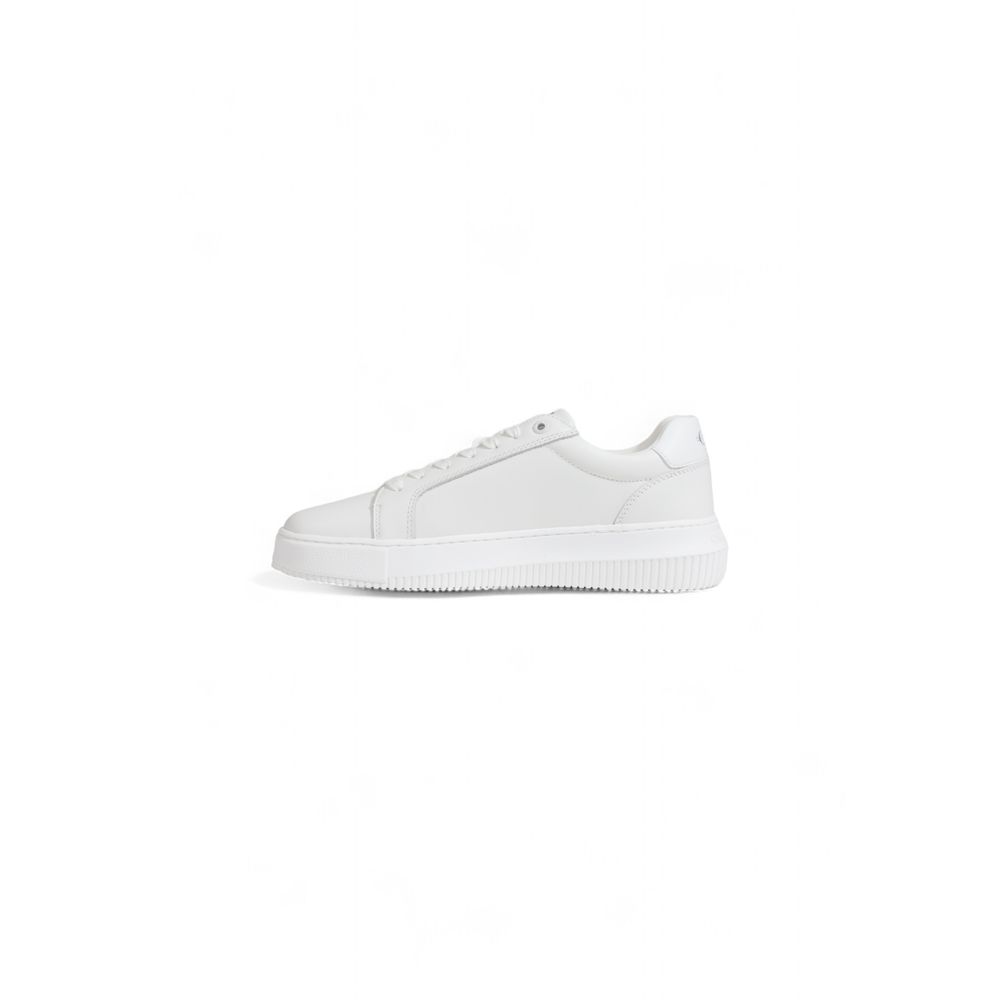 Calvin Klein Jeans Weißes Leder Sneaker