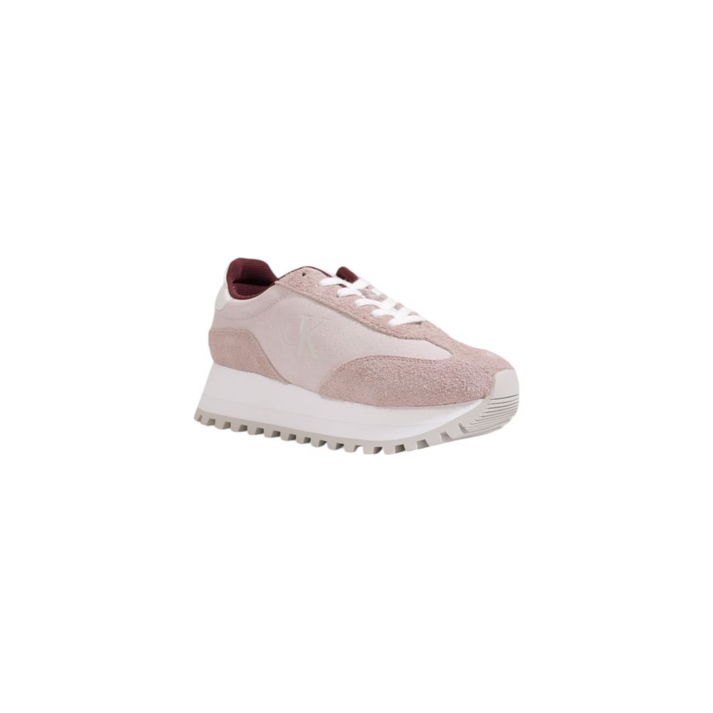 Calvin Klein Lila Leder Sneaker