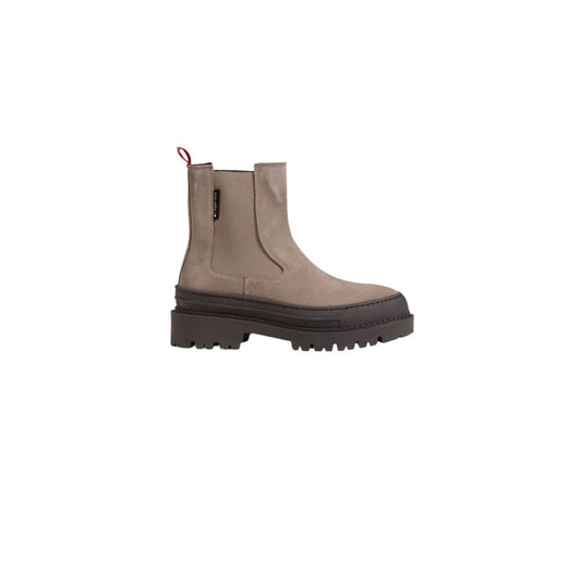 Tommy Hilfiger Graue Wildlederstiefel