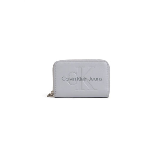 Calvin Klein Jeans Graue Polyethylen-Brieftasche