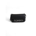 Load image into Gallery viewer, Tommy Hilfiger Schwarze Polyethylen-Handtasche
