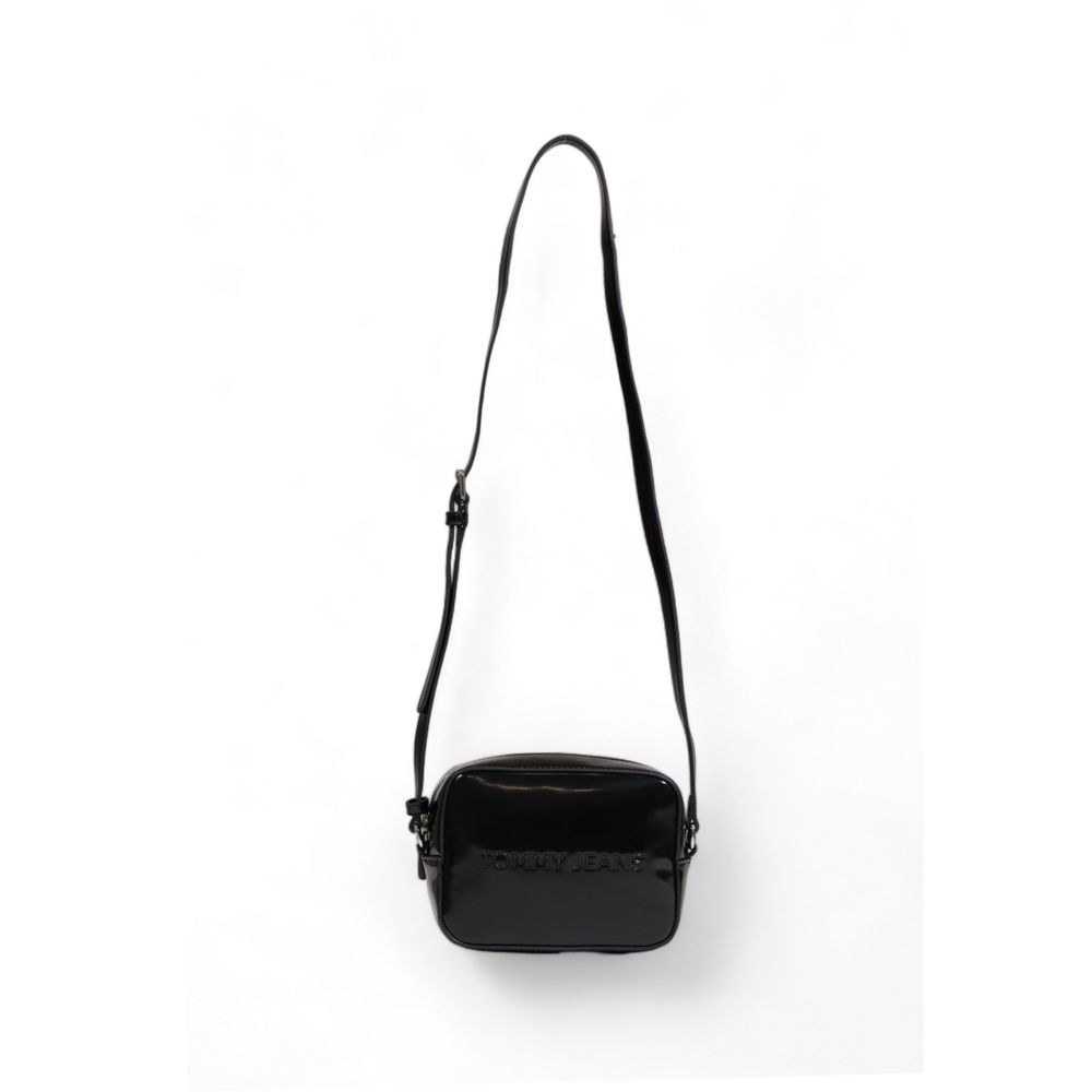 Tommy Hilfiger Schwarze Polyethylen-Handtasche