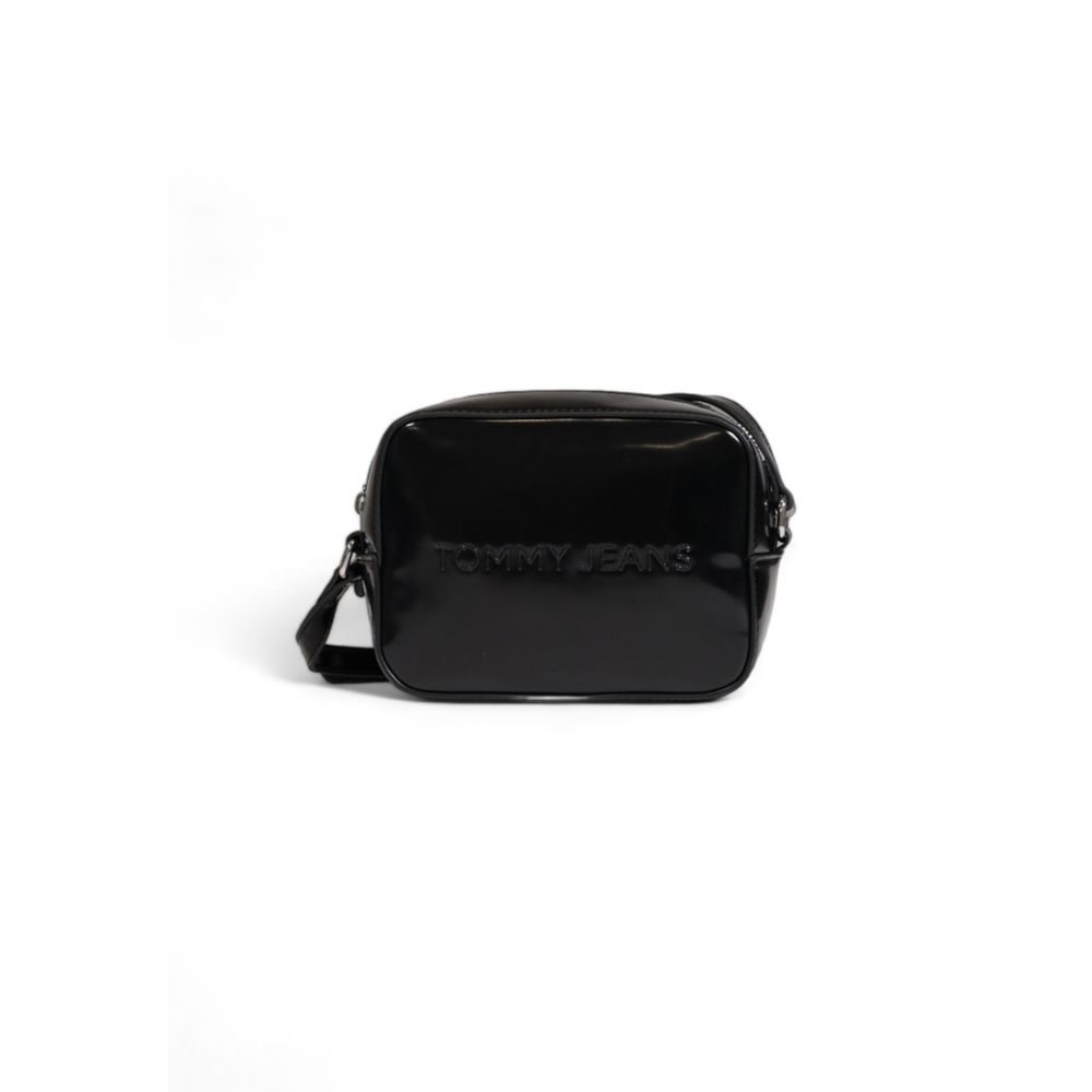 Tommy Hilfiger Schwarze Polyethylen-Handtasche