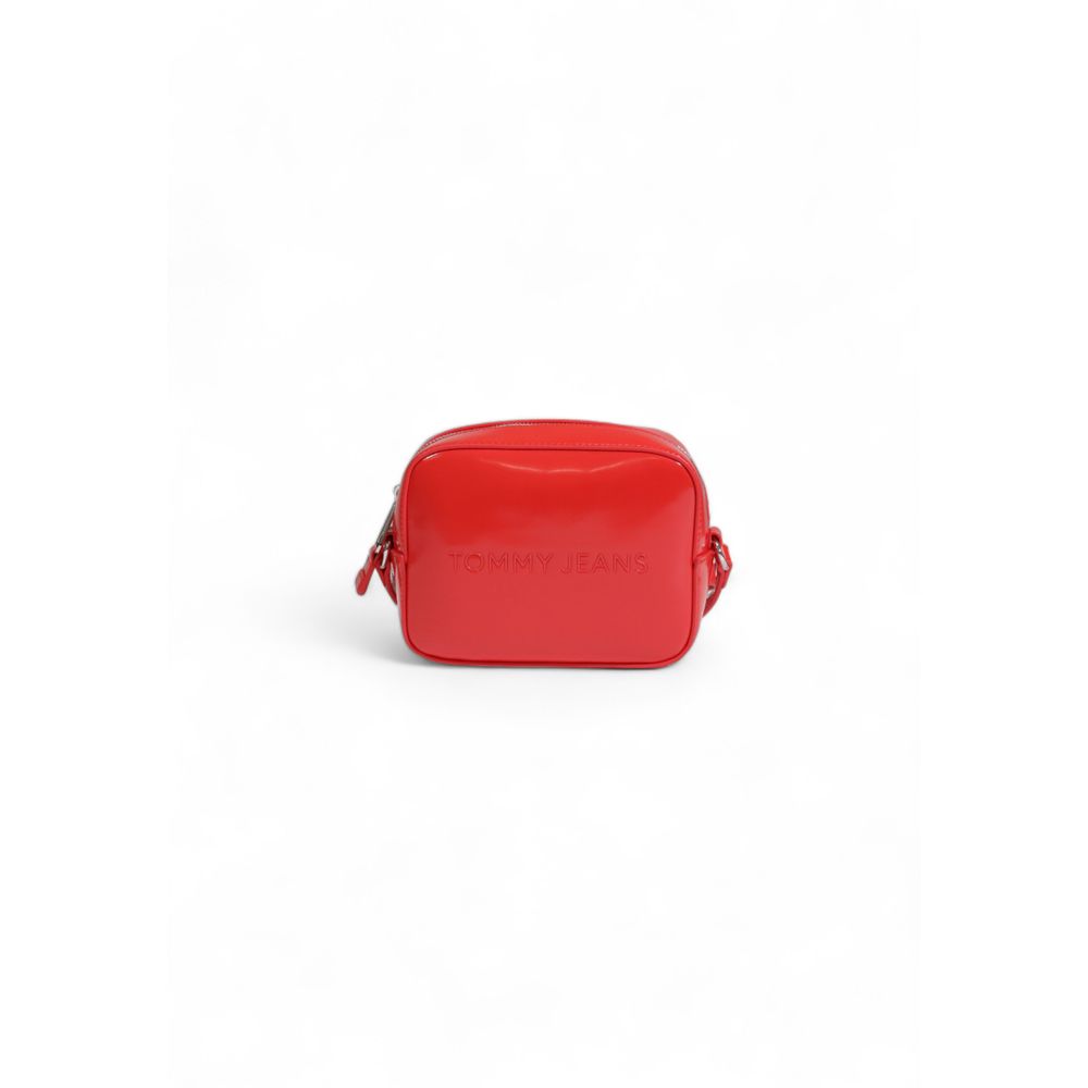 Tommy Hilfiger Rote Polyethylen-Handtasche