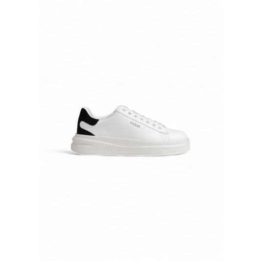 Guess Schwarzer und weißer Polyethylen-Sneaker