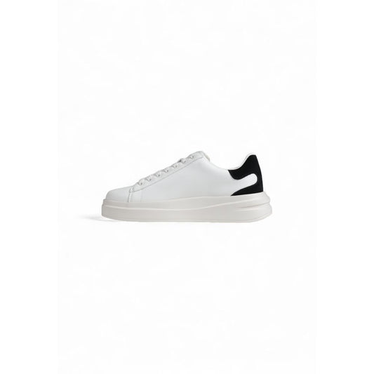 Guess Schwarzer und weißer Polyethylen-Sneaker