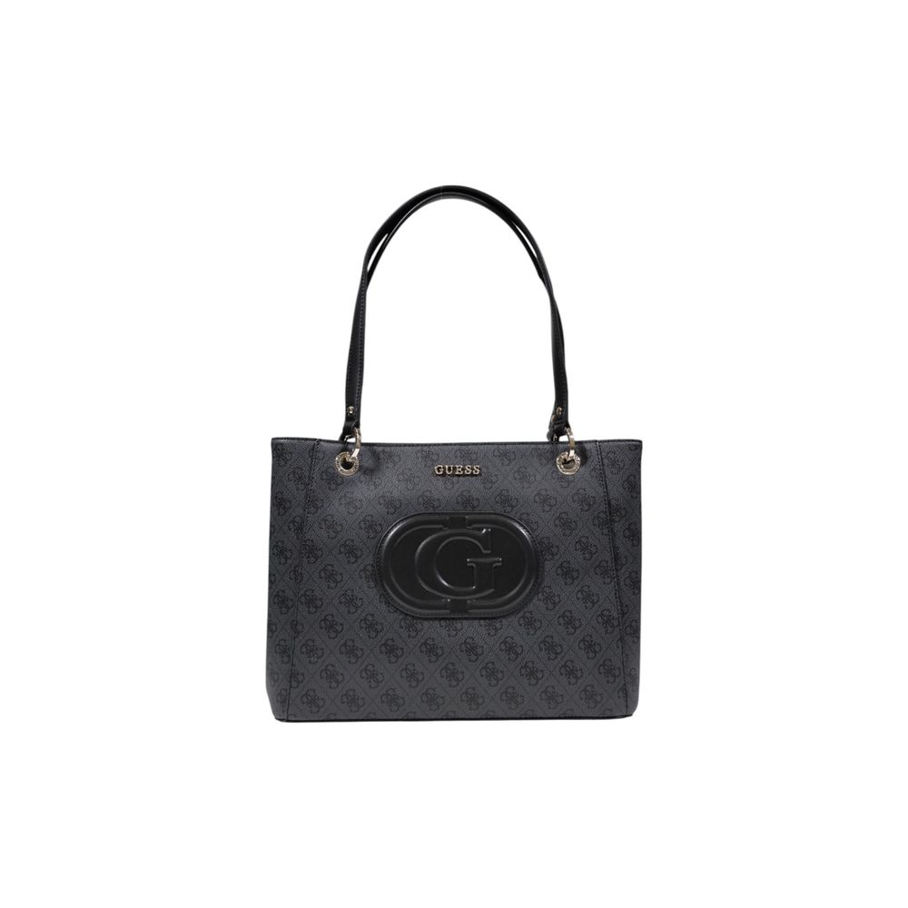 Guess Schwarze Polyethylen-Handtasche