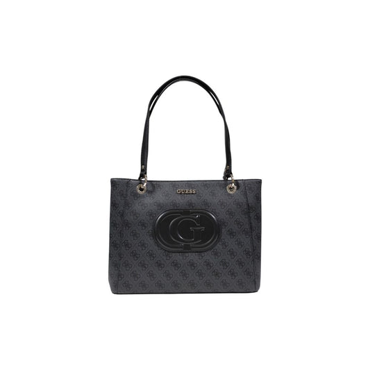 Guess Schwarze Polyethylen-Handtasche