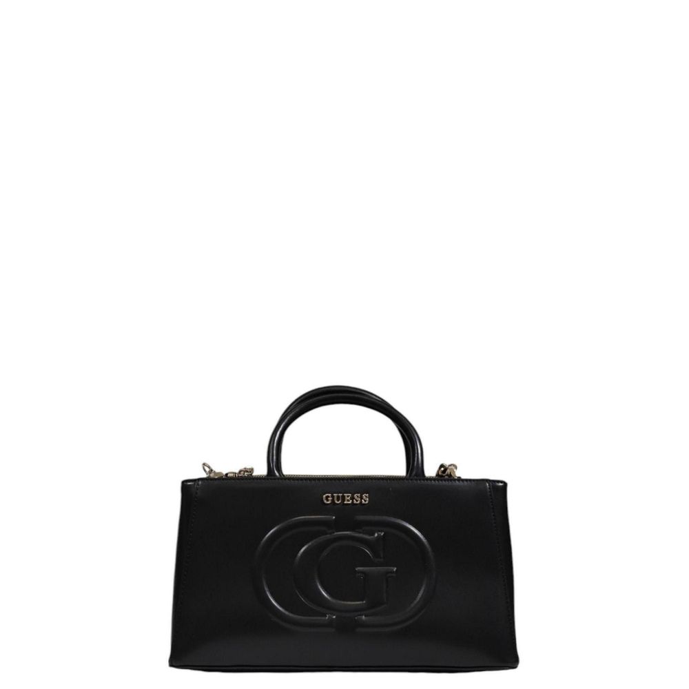 Guess Schwarze Polyethylen-Handtasche