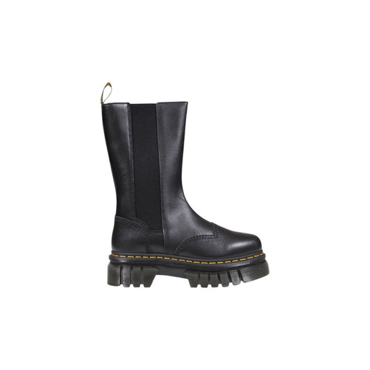 Dr. Martens Schwarzer Lederstiefel