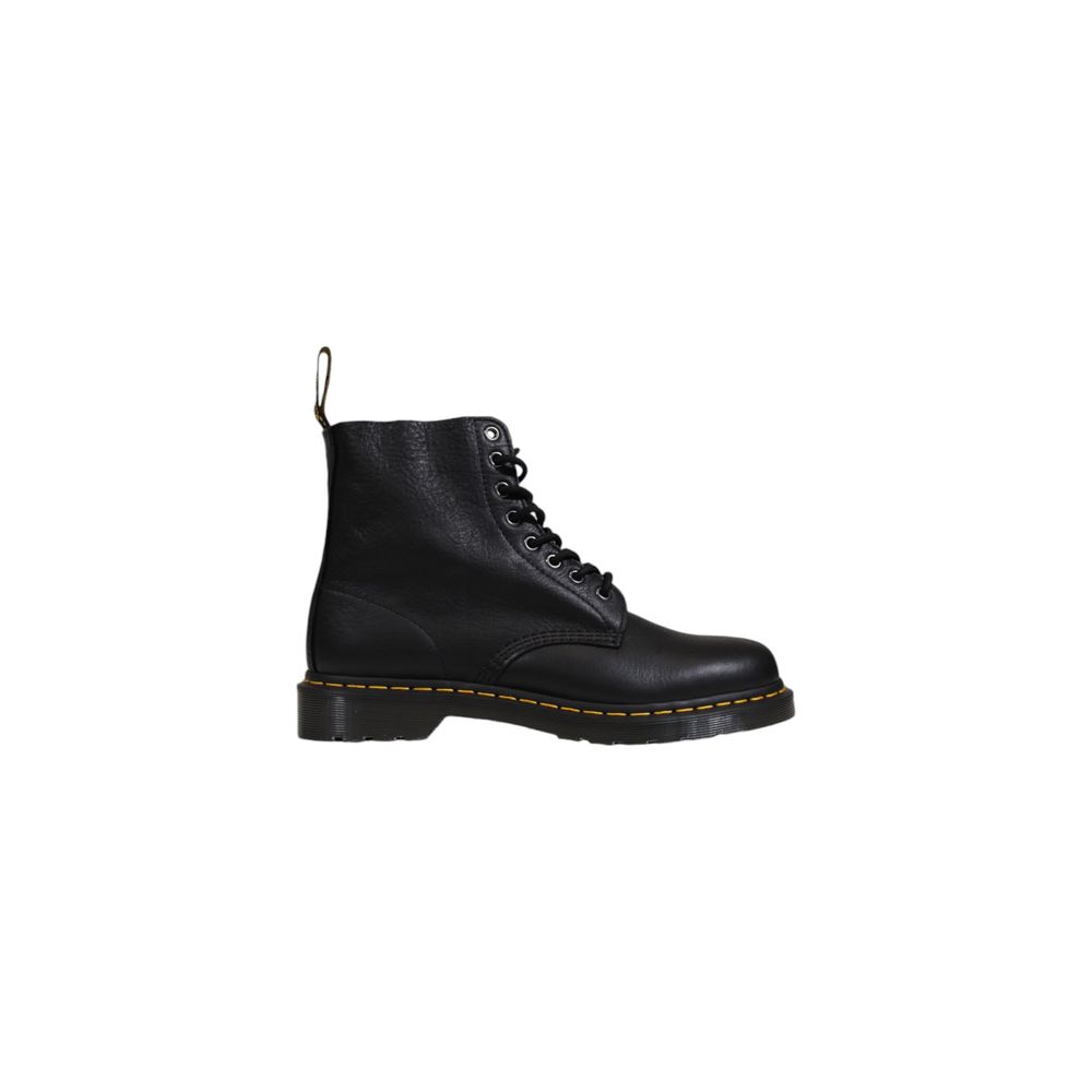 Dr. Martens Schwarzer Lederstiefel