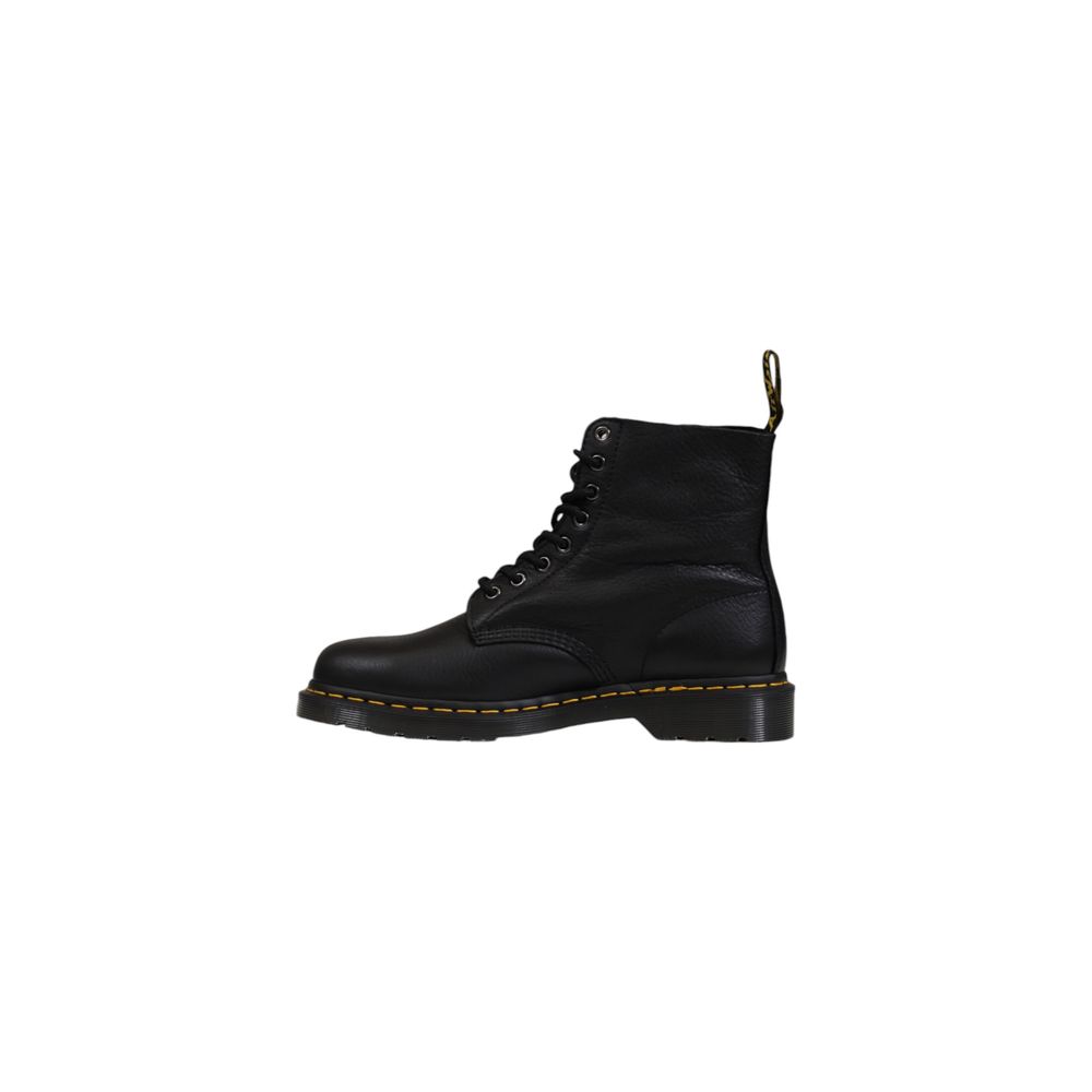 Dr. Martens Schwarzer Lederstiefel