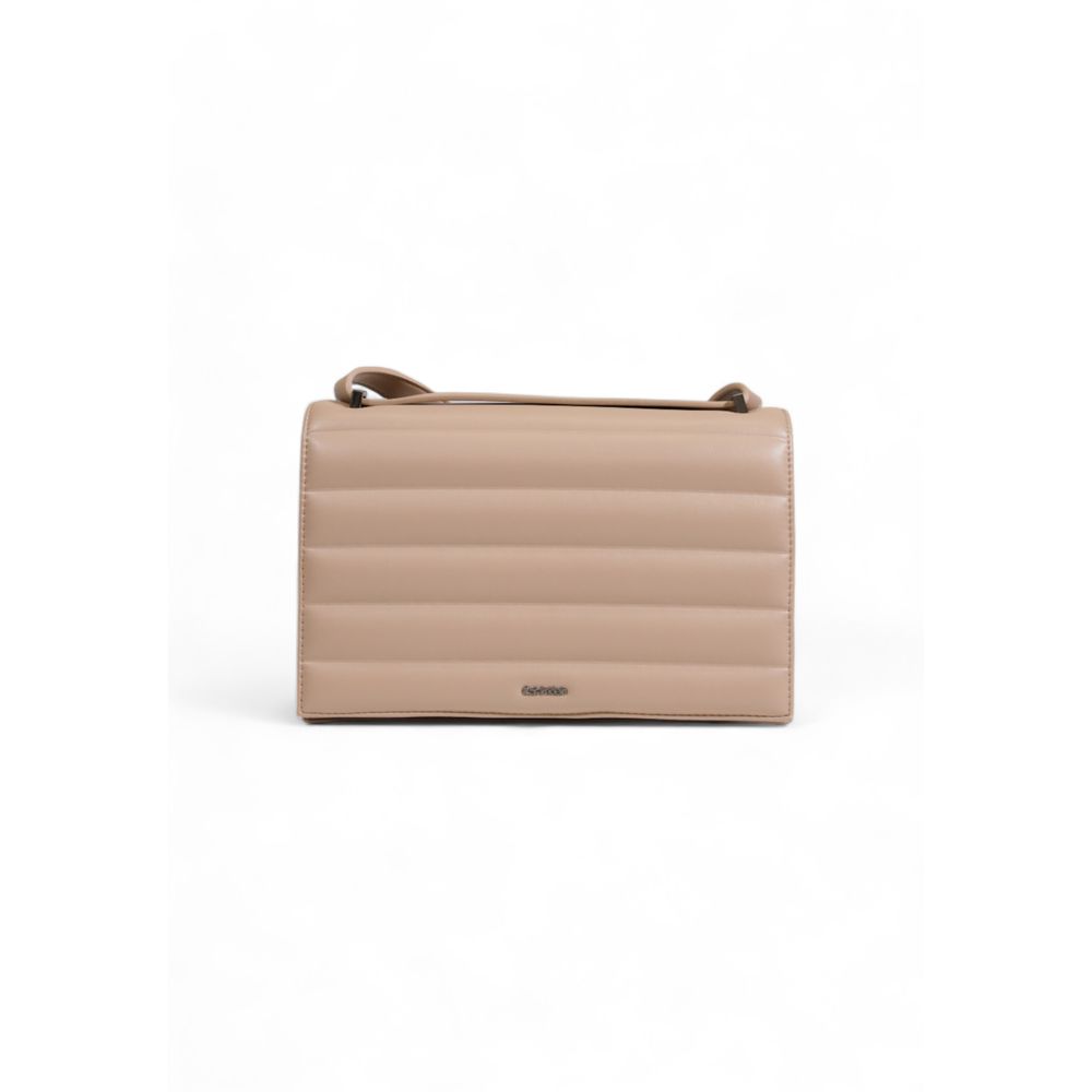 Calvin Klein Graue Polyethylen-Handtasche