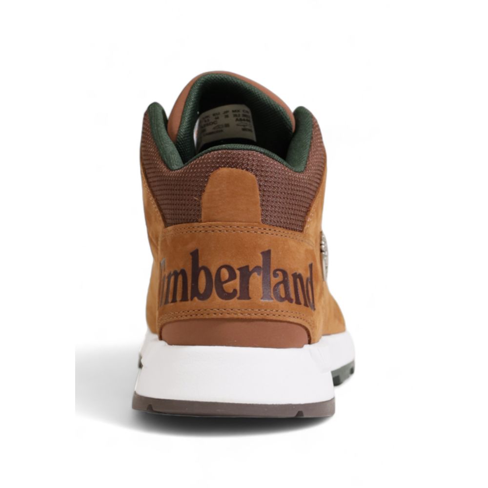 Timberland Brauner Sneaker aus recyceltem Kunststoff