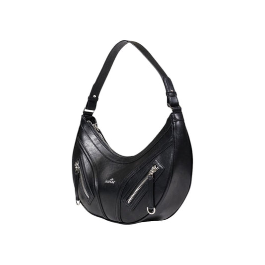 Replay Schwarze Polyester Handtasche