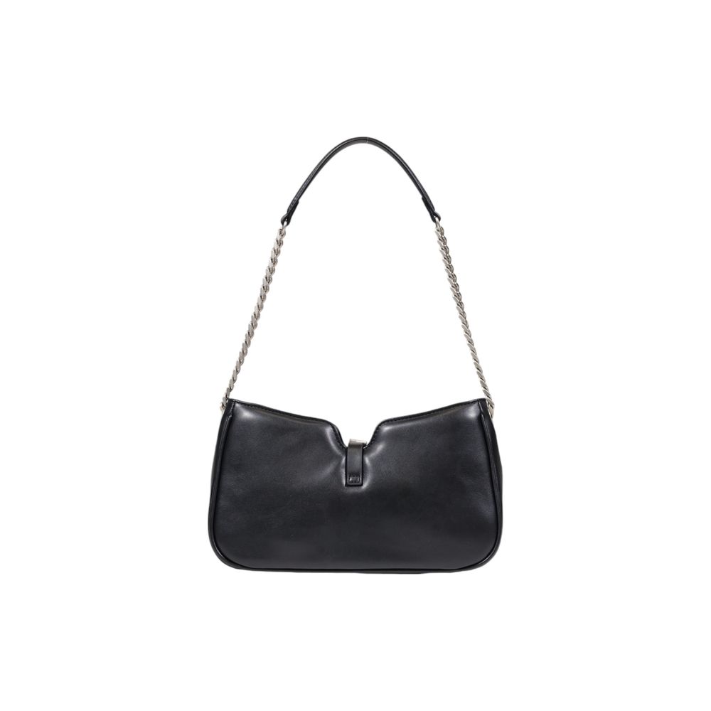 Replay Schwarze Polyester Handtasche