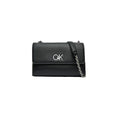 Load image into Gallery viewer, Calvin Klein Schwarze Polyethylen-Handtasche
