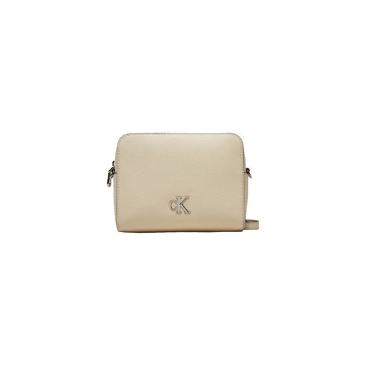 Calvin Klein Jeans Beige Polyethylen Handtasche