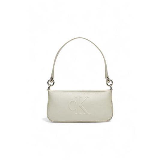 Calvin Klein Jeans Beige Polyethylen Handtasche