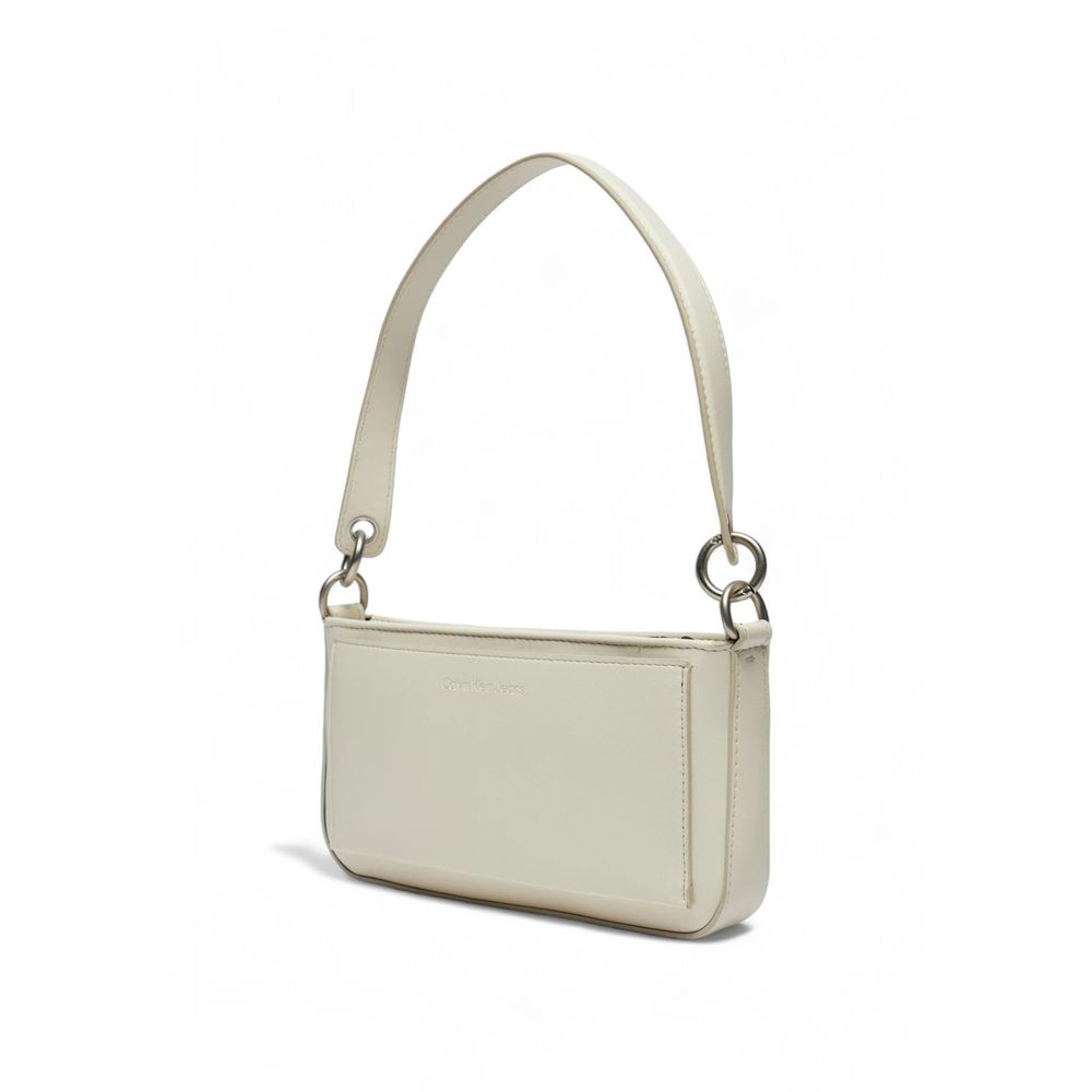 Calvin Klein Jeans Beige Polyethylen Handtasche