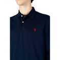 Load image into Gallery viewer, U.S. POLO ASSN. T-Shirt aus blauer Baumwolle
