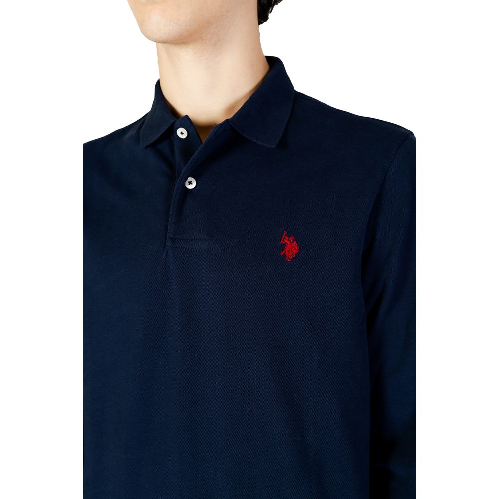 U.S. POLO ASSN. T-Shirt aus blauer Baumwolle