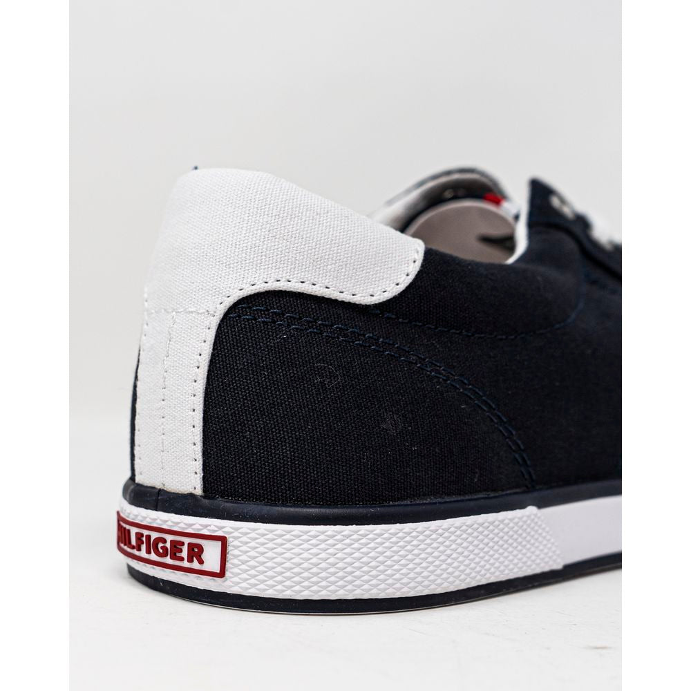 Tommy Hilfiger Blaue Baumwolle Sneaker