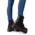 Load image into Gallery viewer, Dr. Martens Schwarzer Lederstiefel
