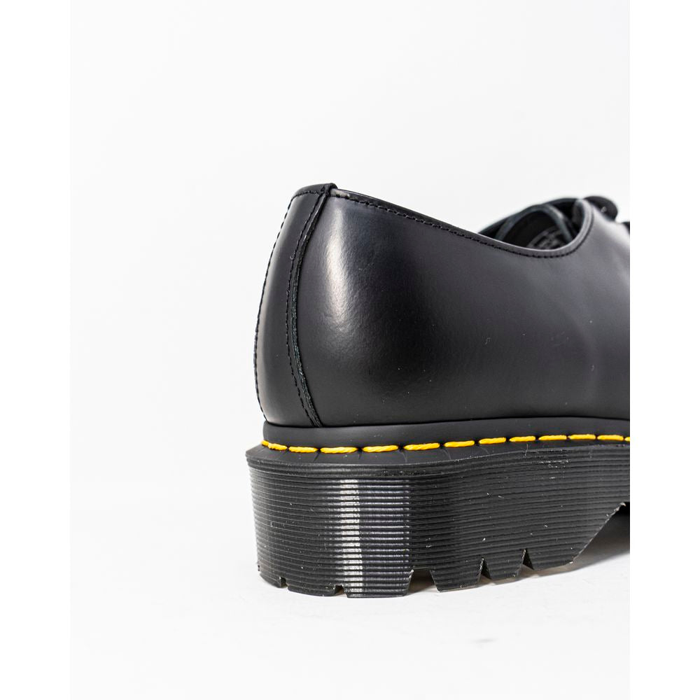 Dr. Martens Schwarzes Leder Casual