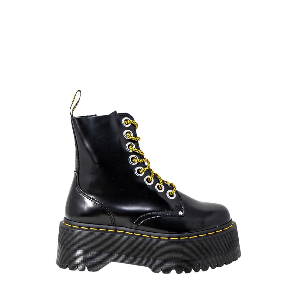 Dr. Martens Schwarzer Lederstiefel