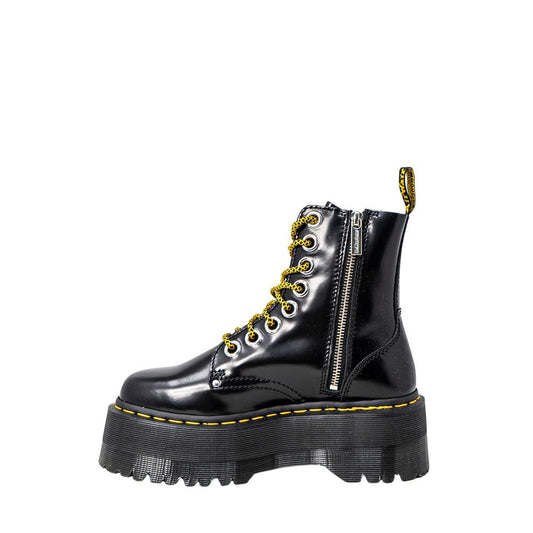 Dr. Martens Schwarzer Lederstiefel