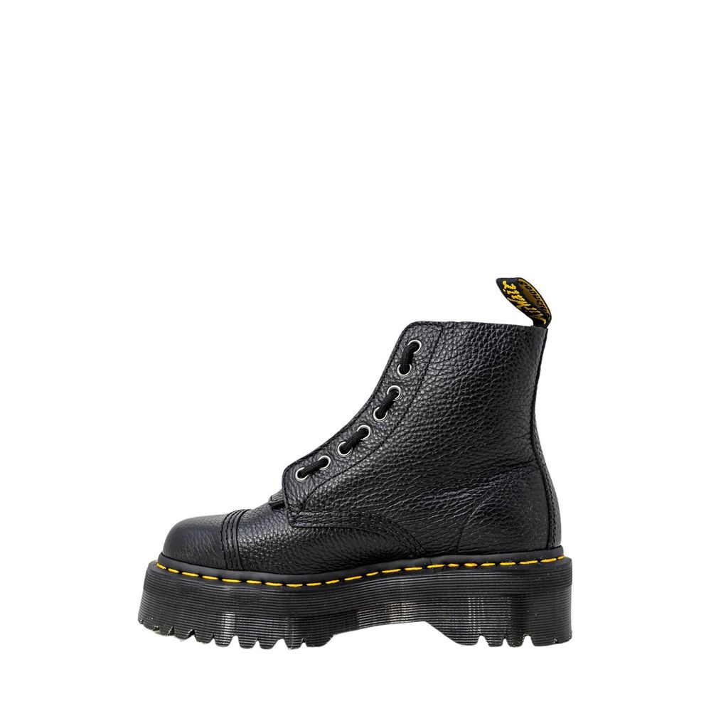 Dr. Martens Schwarzer Lederstiefel