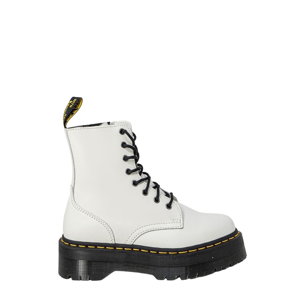 Dr. Martens Weißer Lederstiefel